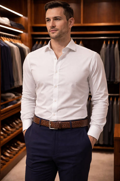 Hunter Leather Men's Belt