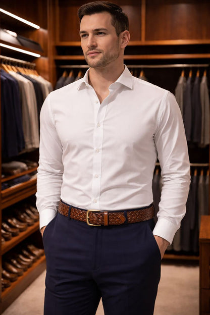 Hunter Leather Men's Belt