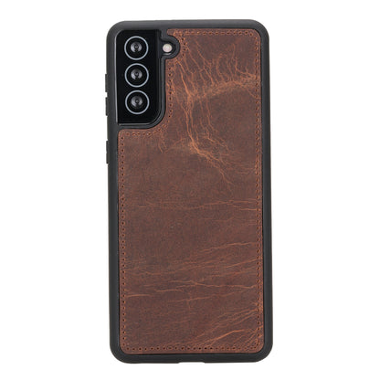 Liluri Samsung Galaxy S21 Plus Detachable Leather Wallet Case