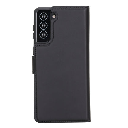 Santa Samsung Galaxy S21 Plus Leather Detachable Wallet Case