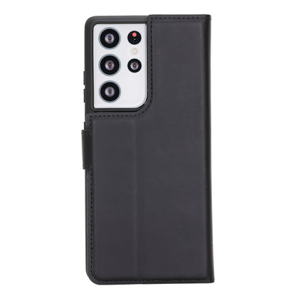 Liluri Samsung Galaxy S21 Ultra Detachable Leather Wallet Case