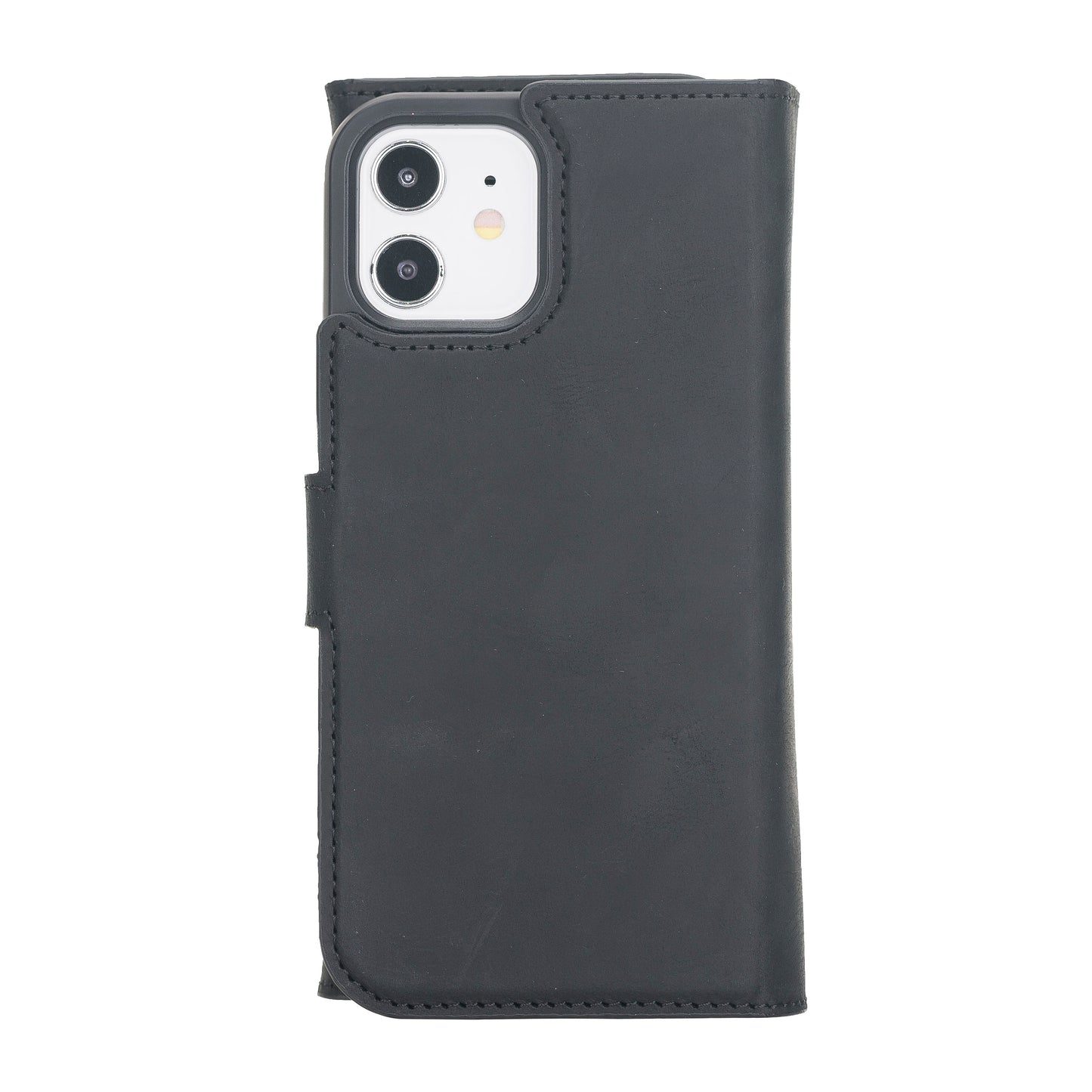 Santa iPhone 12 Mini Leather Detachable Wallet Case