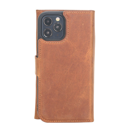 Santa iPhone 12 Pro Max Leather Detachable Wallet Case