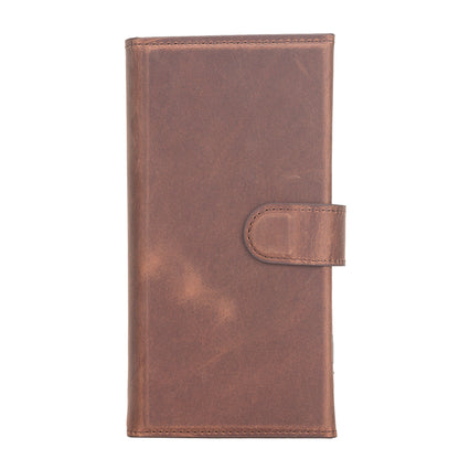 Santa iPhone 12 Mini Leather Detachable Wallet Case