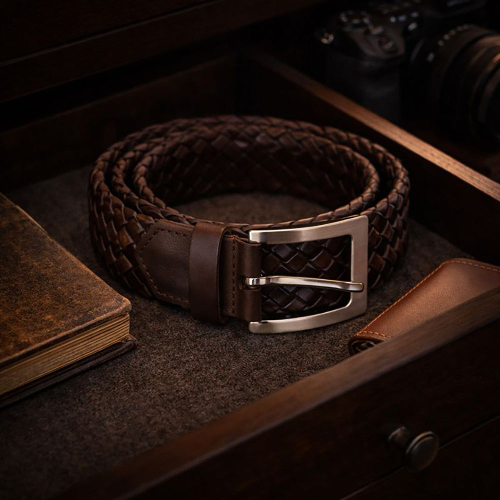 Hunter Leather Men's Belt