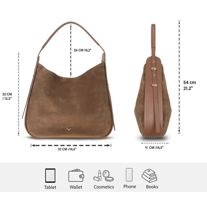 Carina Suede Leather Women's Bag