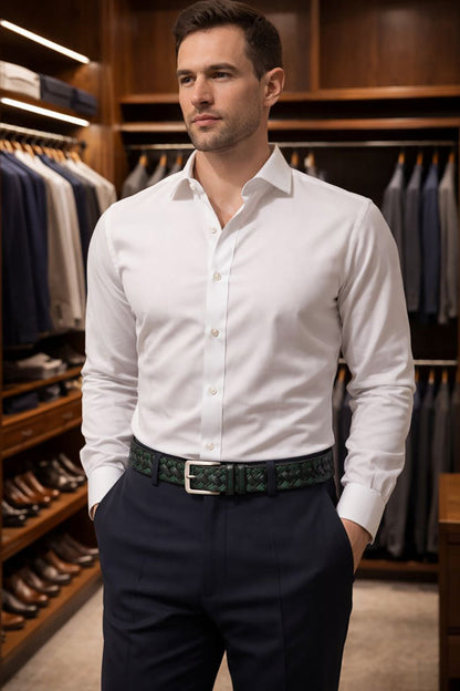 Filo Leather Men's Belt