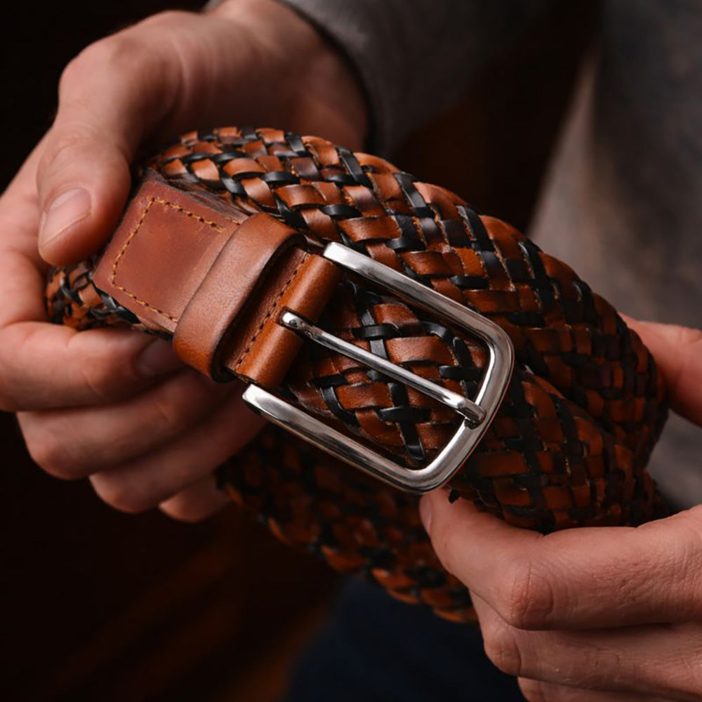 Hunter Leather Men's Belt