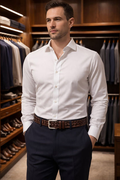 Cordo Leather Men's Belt