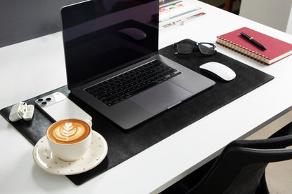 Natural Leather Desk Mat Small