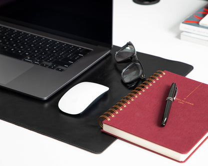 Natural Leather Desk Mat Small