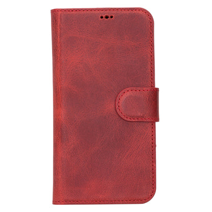 Liluri iPhone 13 Pro Detachable Leather Wallet Case