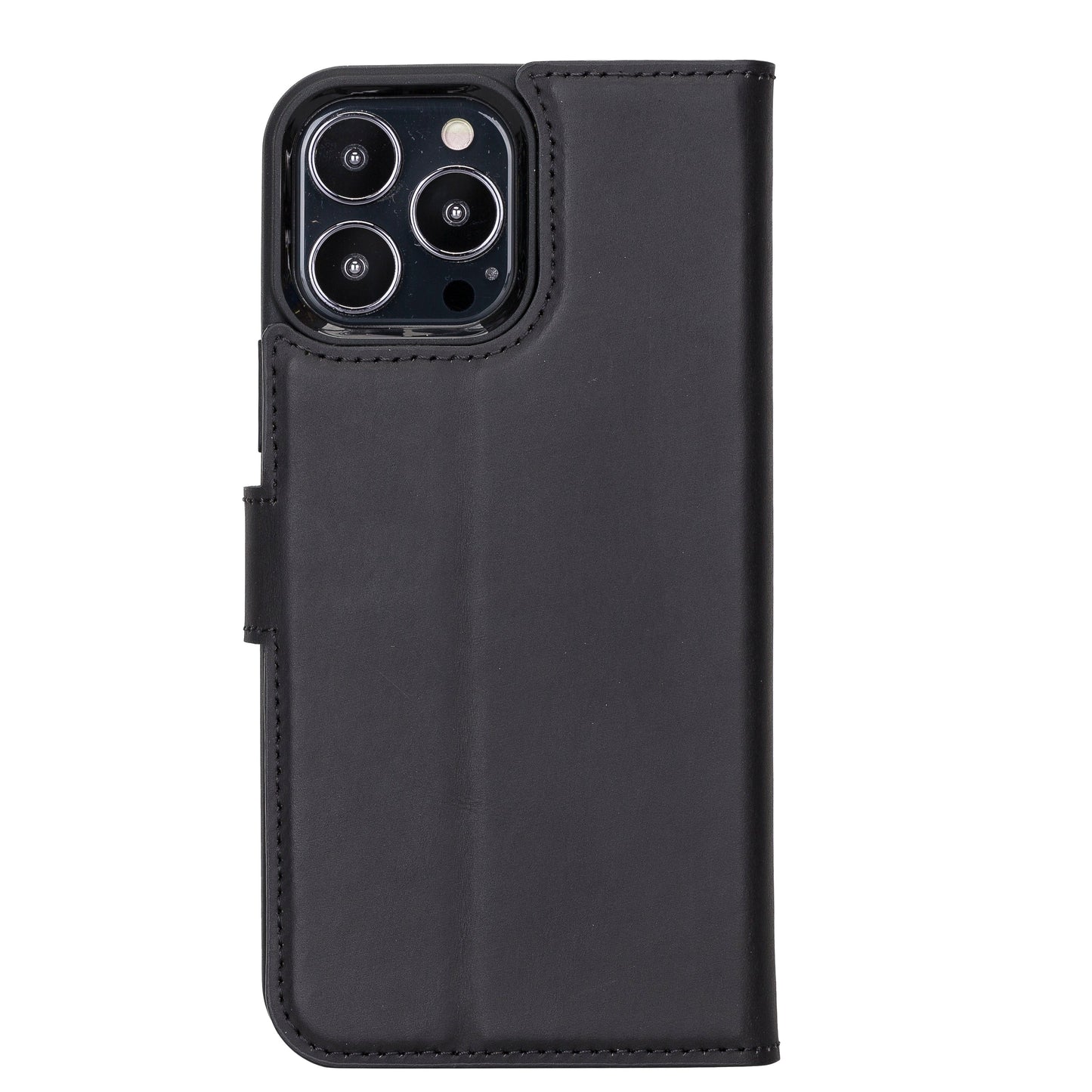 Liluri iPhone 13 Pro Detachable Leather Wallet Case