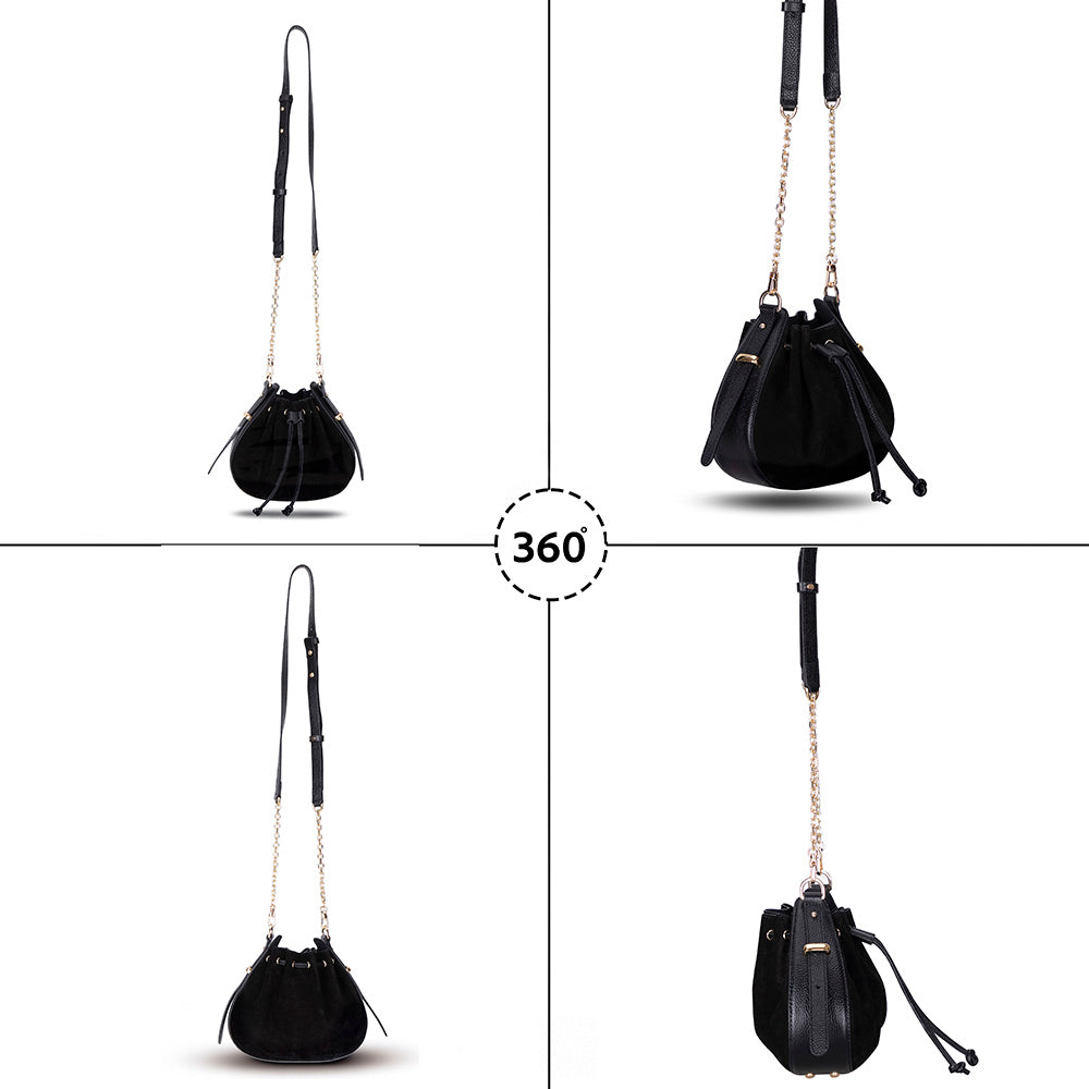 Valentina Women's Suede Leather Bag