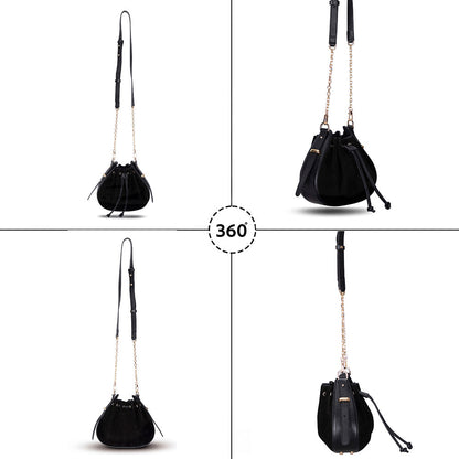 Valentina Women's Suede Leather Bag