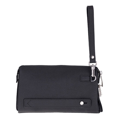 Lupus Leather Clutch Bag