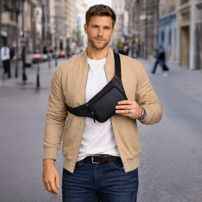 Apex Leather Waist Bag