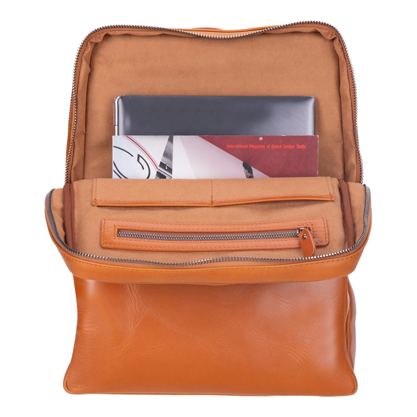 Hidden Castle Leather Backpack