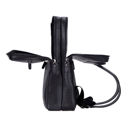 Hidden Castle Leather Backpack