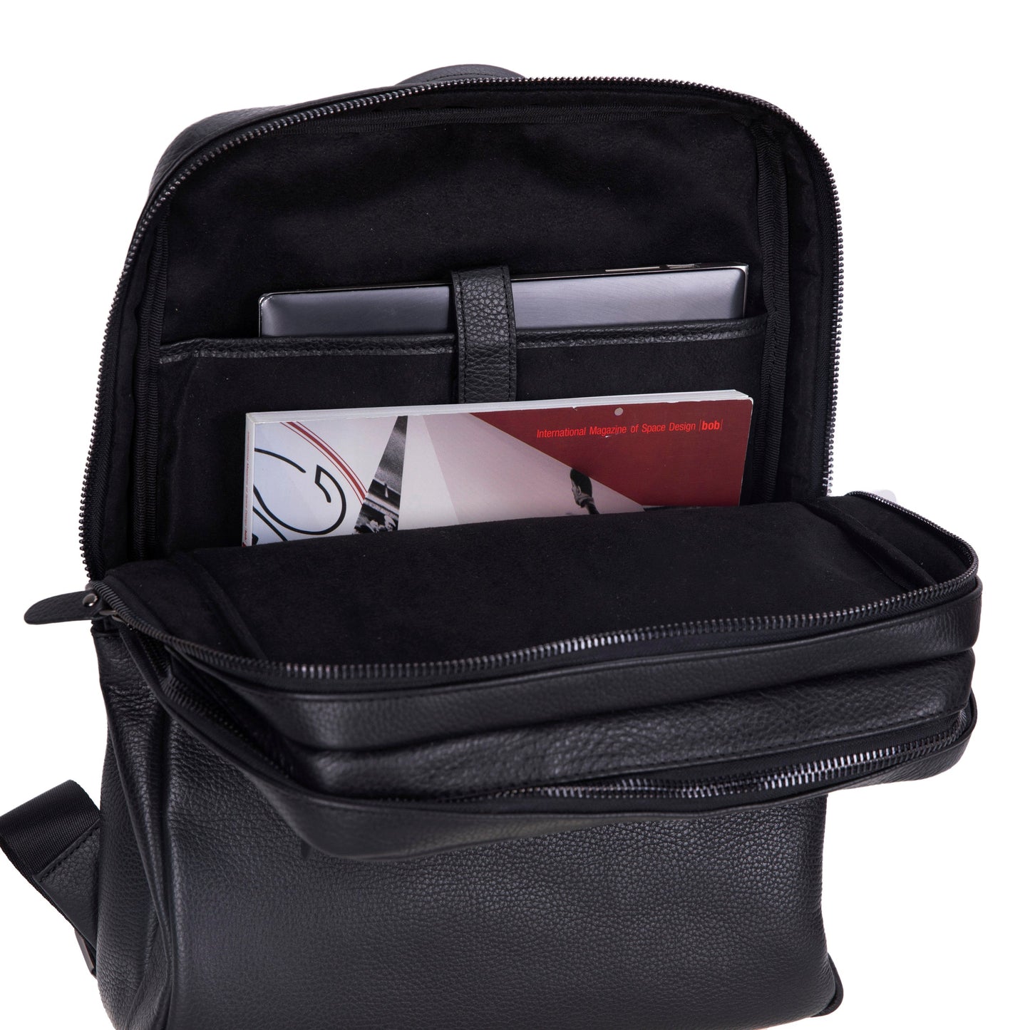 Hidden Castle Leather Backpack