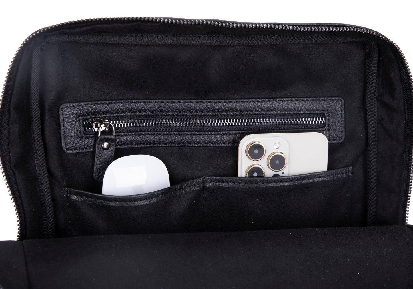 Hidden Castle Leather Backpack