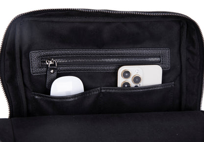 Hidden Castle Leather Backpack