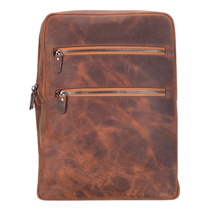 Hidden Castle Leather Backpack