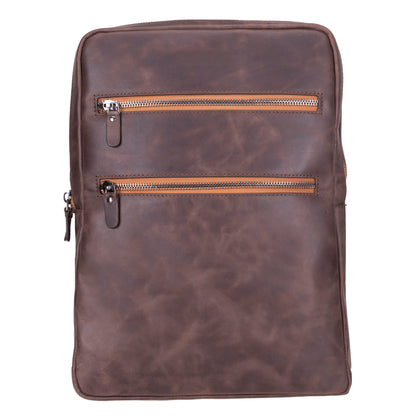 Hidden Castle Leather Backpack