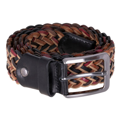 Braid Leather Men's Belt