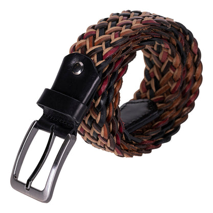 Braid Leather Men's Belt