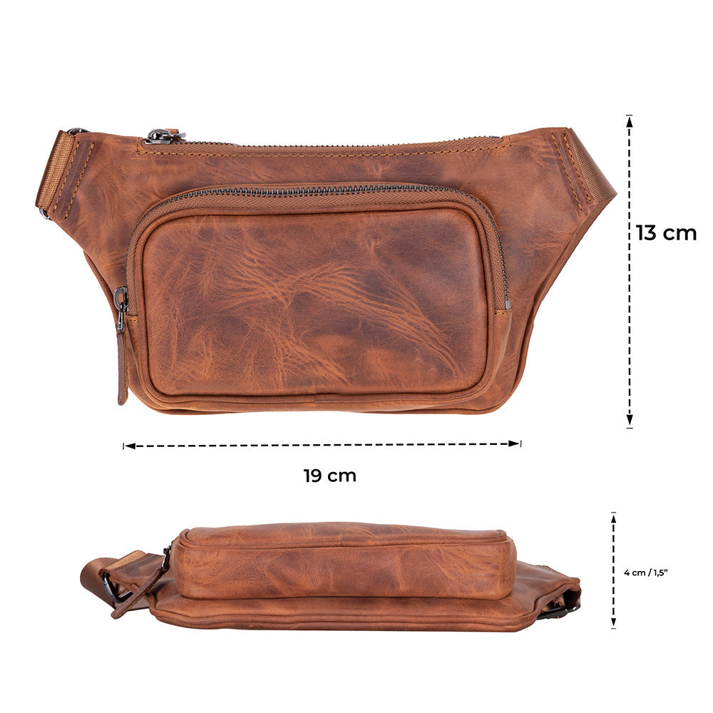 Apex Leather Waist Bag