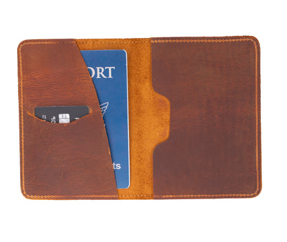 Norvela Leather Passport Cover