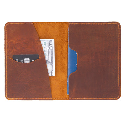 Norvela Leather Passport Cover
