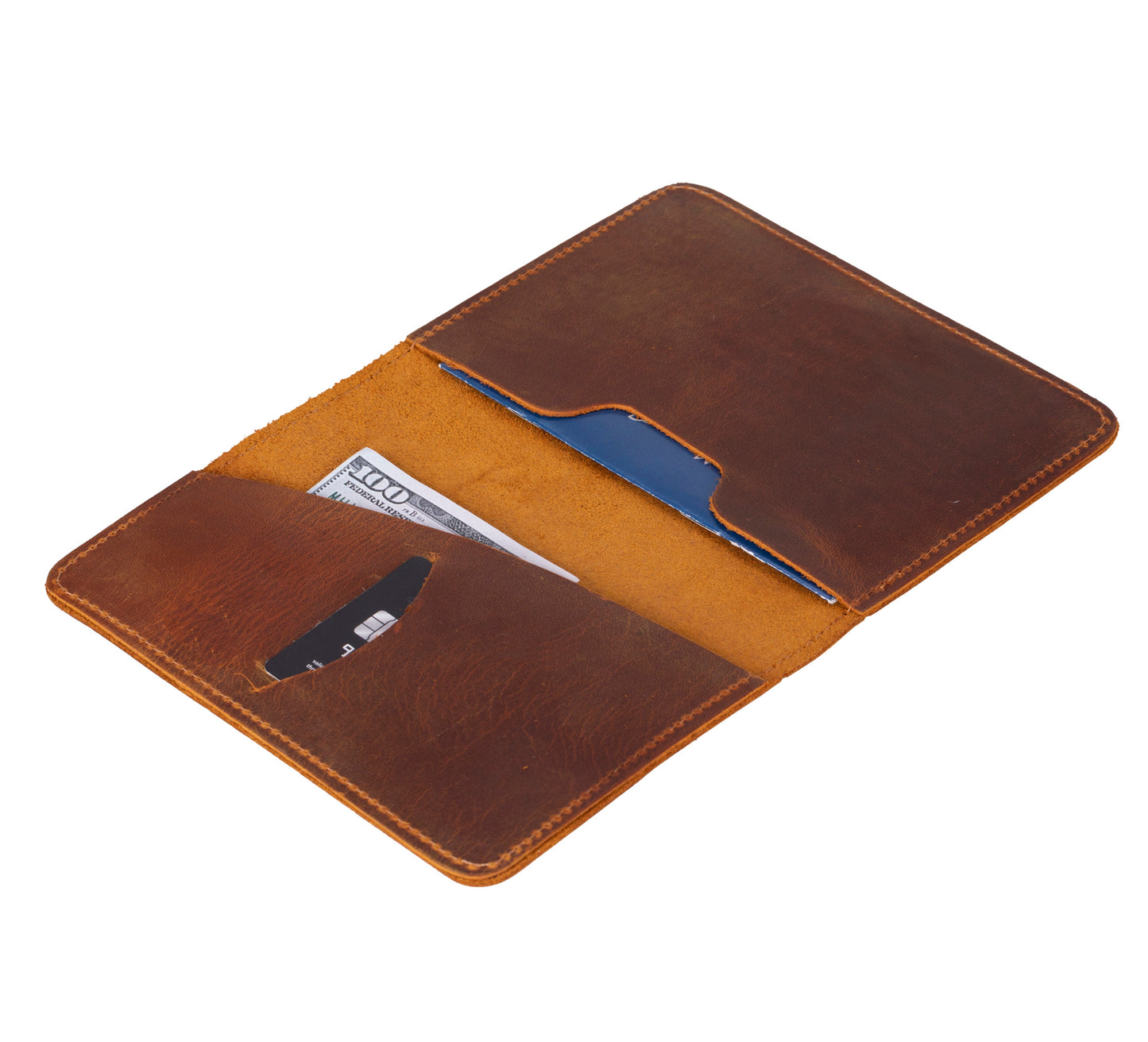 Norvela Leather Passport Cover