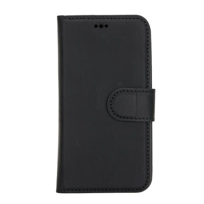Liluri iPhone 12 Mini Detachable Leather Wallet Case