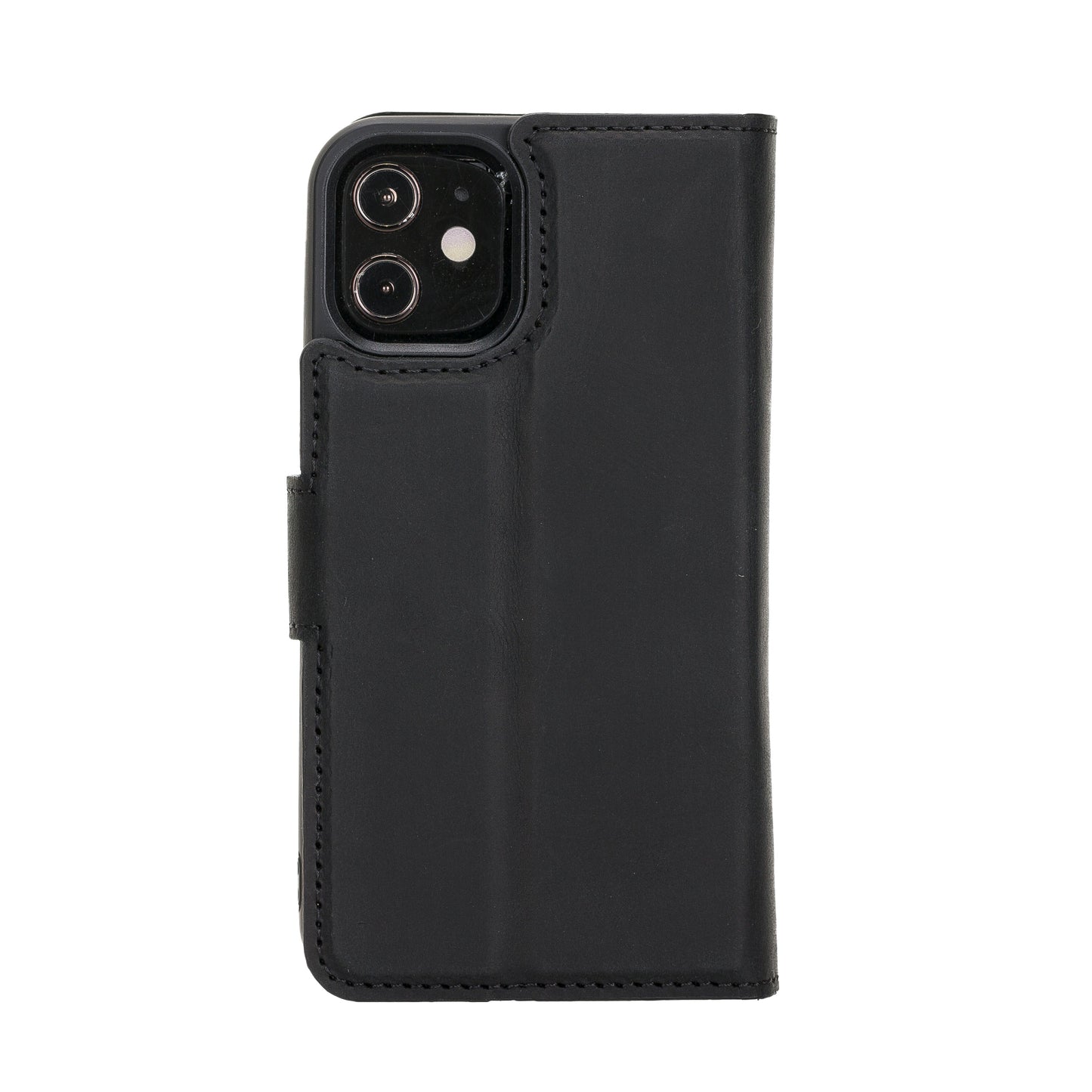 Liluri iPhone 12 Mini Detachable Leather Wallet Case