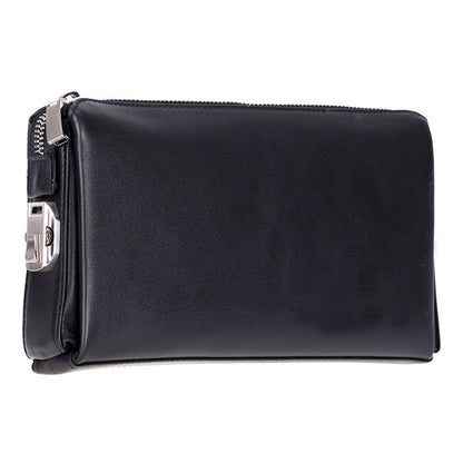 Lupus Leather Clutch Bag