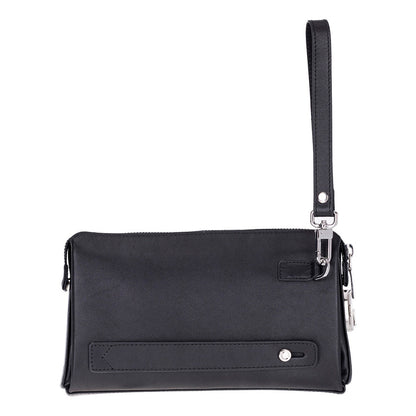 Lupus Leather Clutch Bag