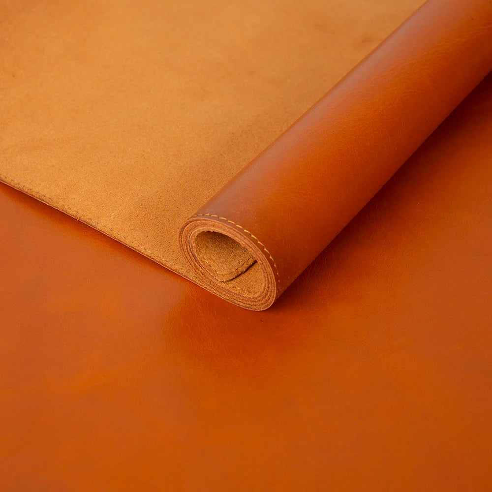 Natural Leather Desk Mat Small