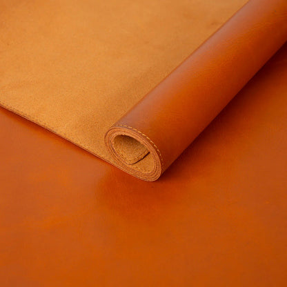 Natural Leather Desk Mat Small