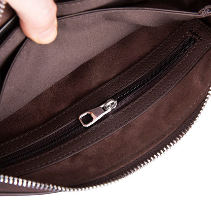 Lupus Leather Clutch Bag