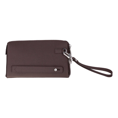 Lupus Leather Clutch Bag