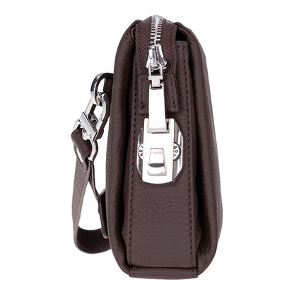 Lupus Leather Clutch Bag