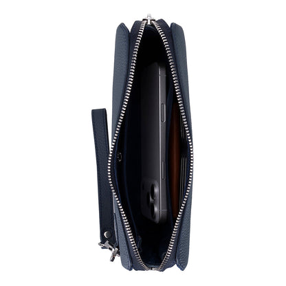 Lupus Leather Clutch Bag