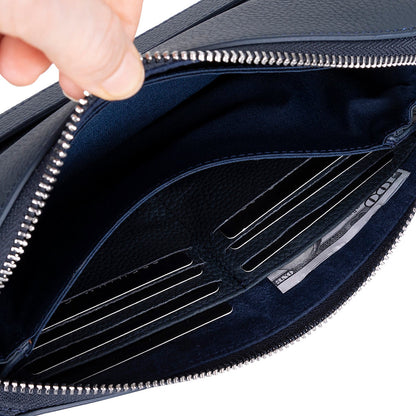 Lupus Leather Clutch Bag