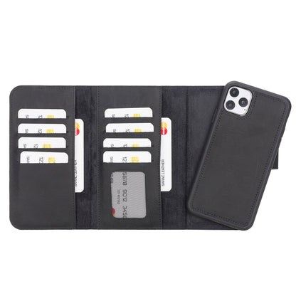 Santa iPhone 11 Pro Max Leather Detachable Wallet Case