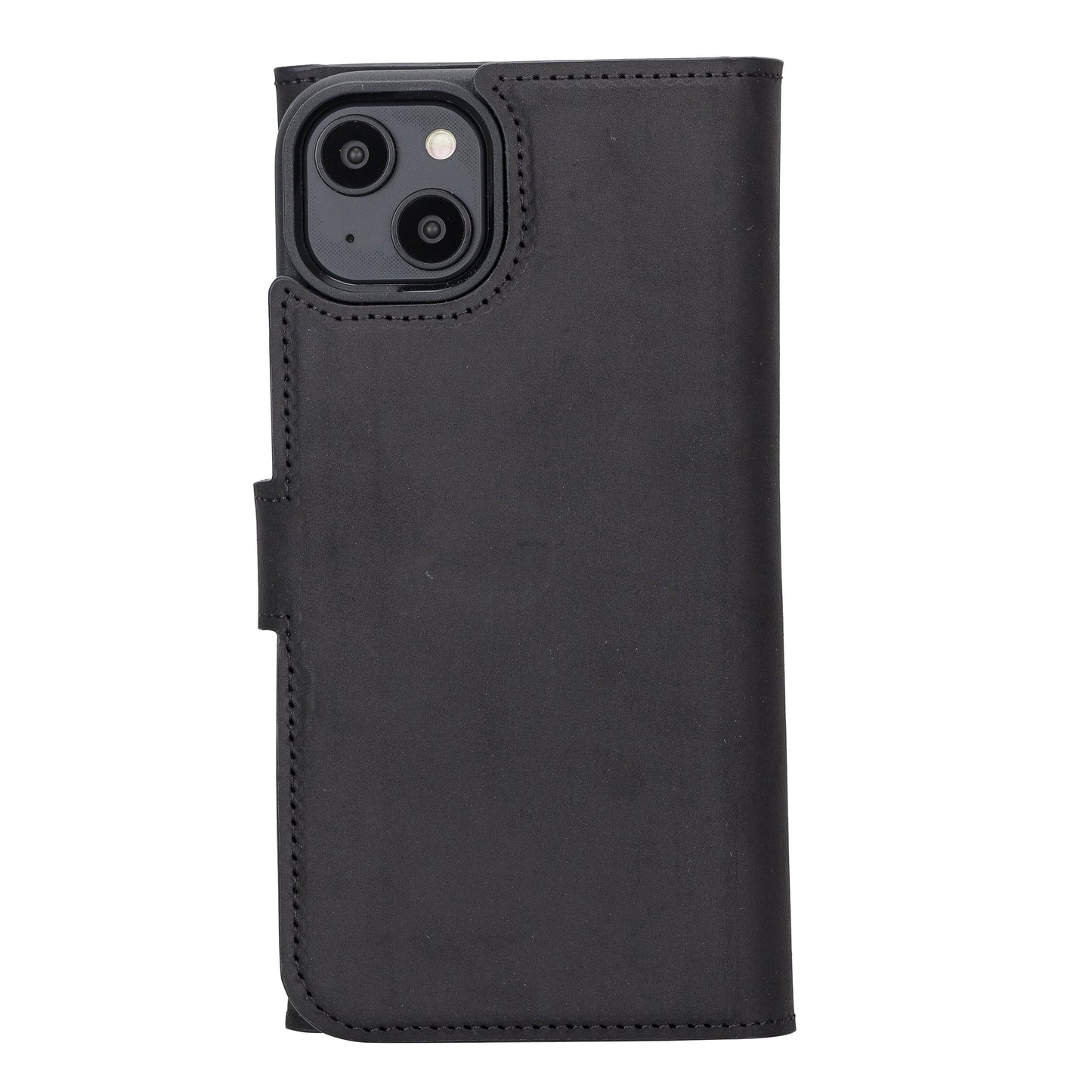 Santa iPhone 14 Plus Leather Detachable Wallet Case