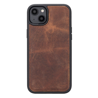 Liluri iPhone 14 Plus Detachable Leather Wallet Case