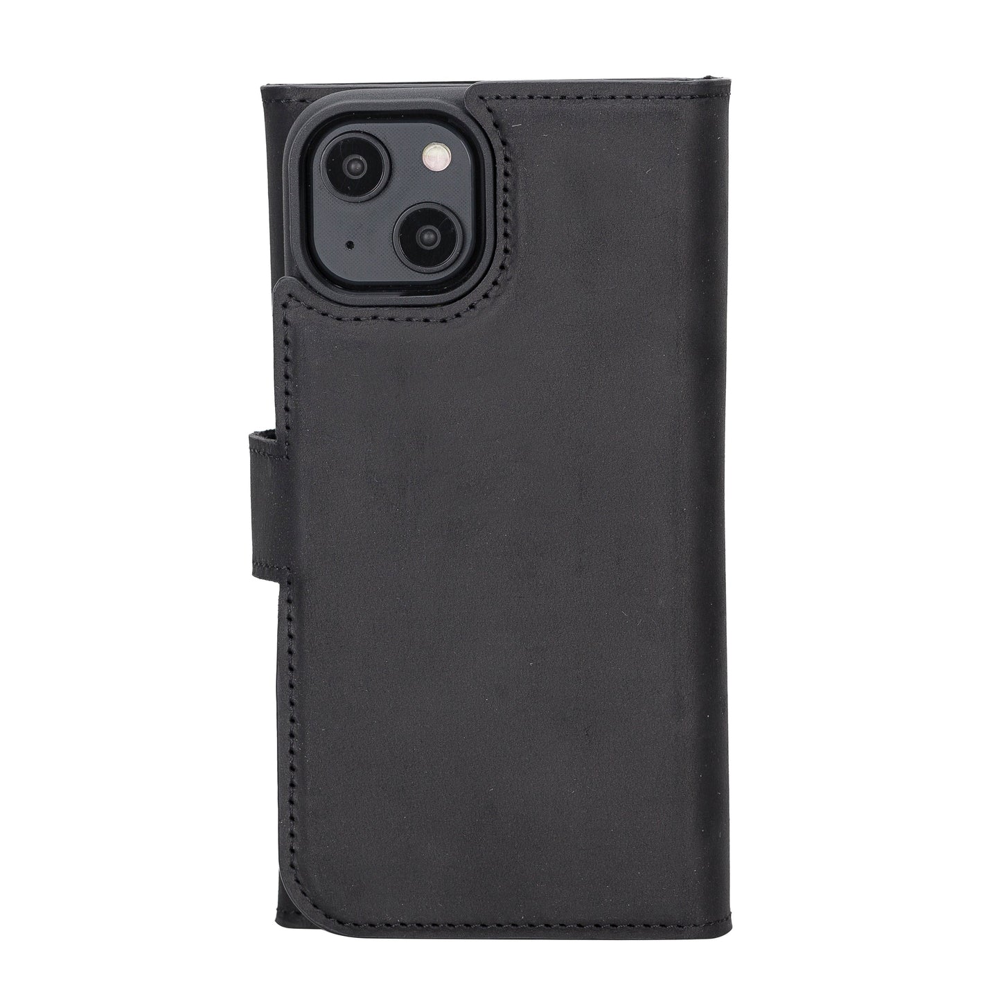 Santa iPhone 14 Leather Detachable Wallet Case