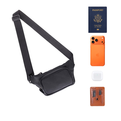 Apex Leather Waist Bag
